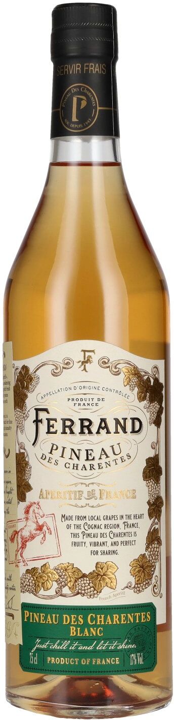 Cognac Ferrand Ferrand Pineau Des Charentes Blanc Aperitif de France 17% Vol. 0,75l