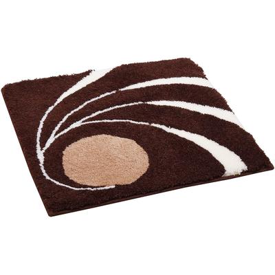 Badematte COLANI "Colani 18" Gr. 5, braun, H:24mm, Kunstfaser, Badematten, Badematte