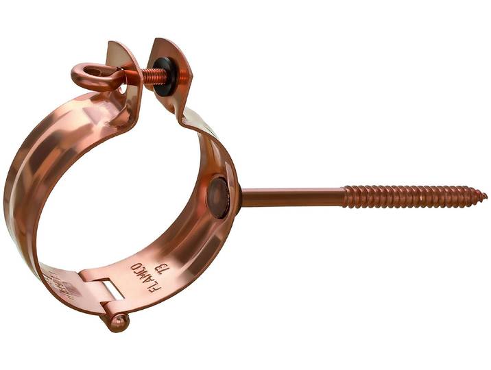 Strubline Rohrschellen Kupfer ⌀ 7.5 cm 12 cm