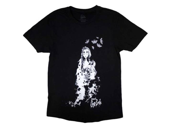 Corpse Bride Butterflies T Shirt S