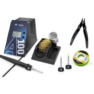 Ersa Lötstation 0A100-S1, Set, 80 Watt, digital Display, Temperatur 150 - 450°C