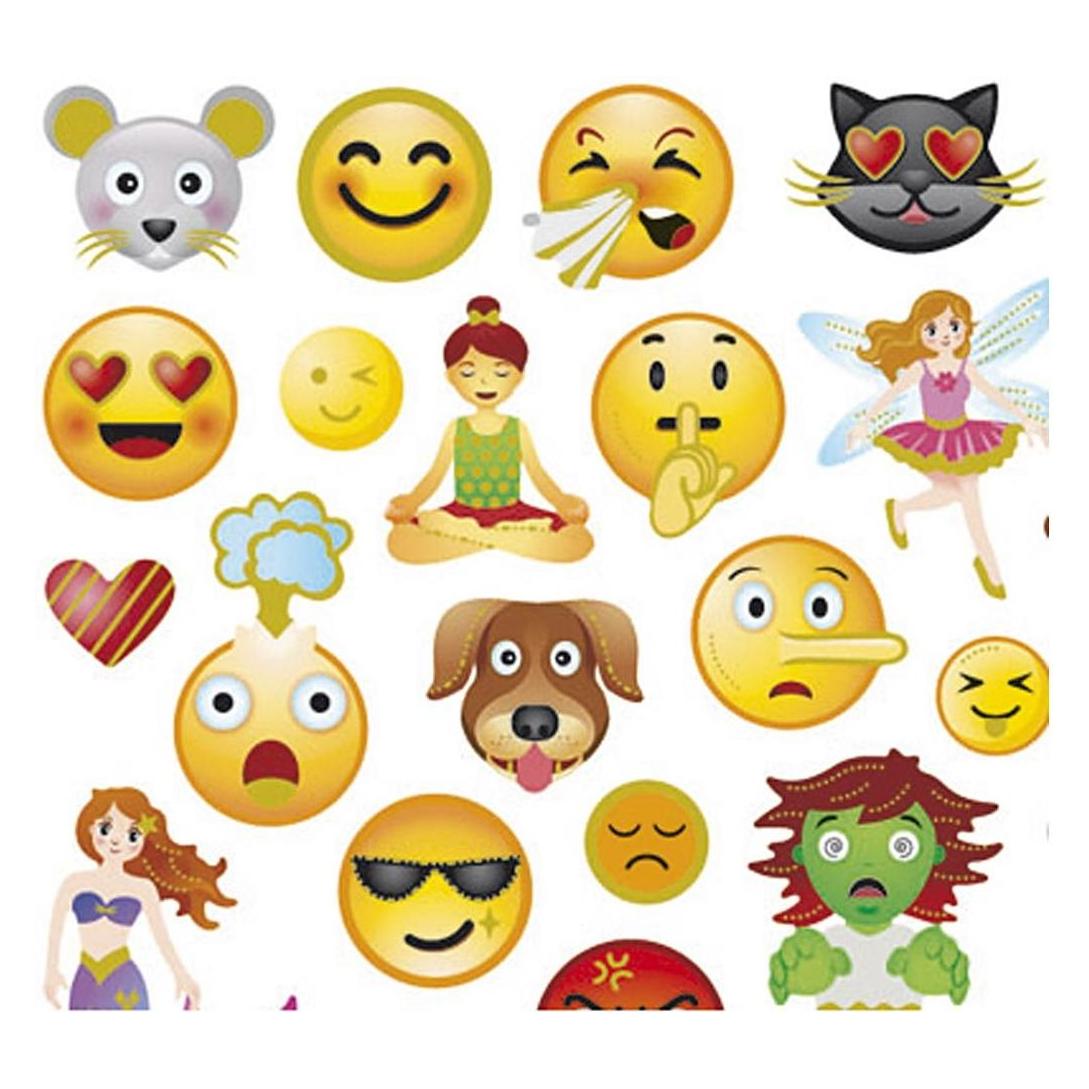 Creativ Company Motivsticker Emoji 1 Blatt (46 Sticker) (28873)