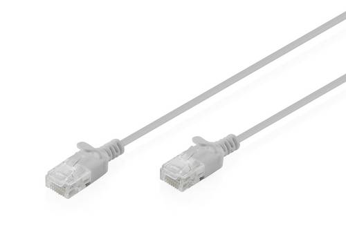 Digitus DK-1618-050S RJ45 Patchkabel CAT 6 U/UTP 5m Grau 1St.