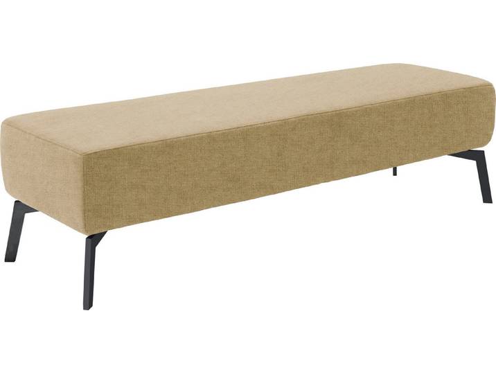 Home affaire Hockerbank Siva, modern & stylisch, Breite 52 cm, weicher Sitz, freistehend & saugroboterfreundliche Höhe