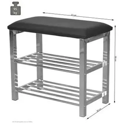 Möbel Direkt Online, Schuhschrank, Luisa (57 x 30 x 50 cm)