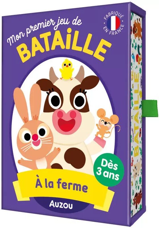 Mon premier jeu de bataille À la ferme - Auzou