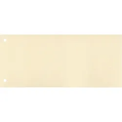 Soennecken Trennstreifen Kurz 22,5x10,5cm 160g chamois 100 Stück