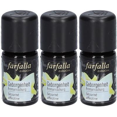 Farfalla Aromamischung Geborgenheit Vanille 5 ml x3 3x5 Ätherisches Öl