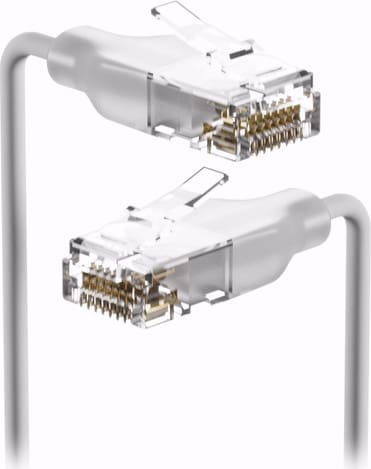 Ubiquiti UniFi Patch Kabel Cat6 RJ45/ RJ45, 0,15m weiß