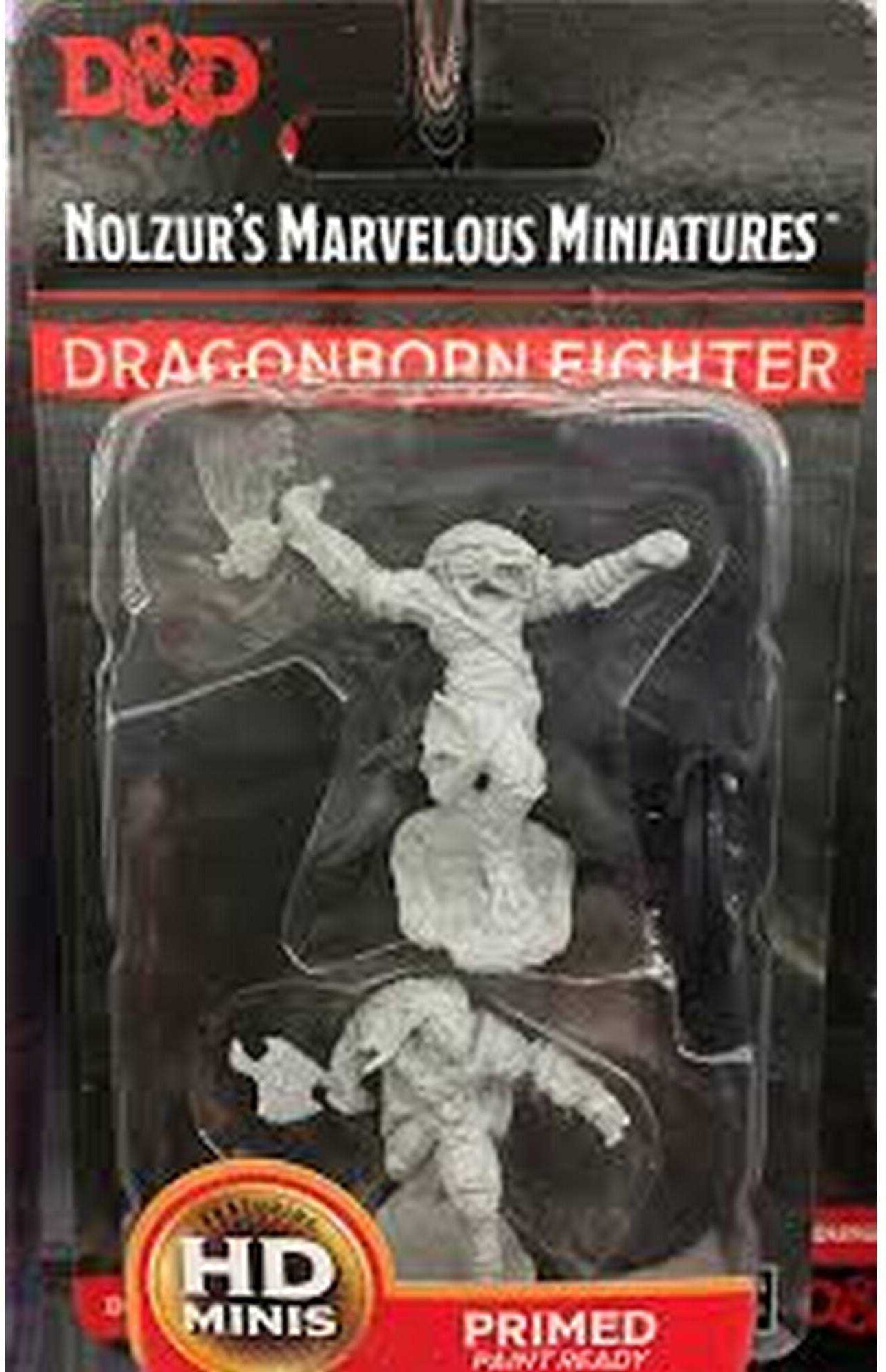 Wiz Kids LLC Female Dragonborn Fighter: D&D; Nolzur's Marvelous Unpainted Miniatures (W11) for Fantasy Tabletop Gaming