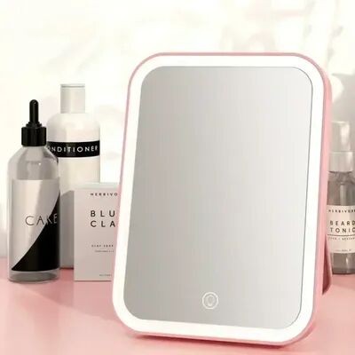 Fusion Finds Rechargeable LED Makeup Mirror With Touch Dimming Light Portable Lighted Vanity Mirror Rechargeable LED Makeup Mirror With Touch Dimming Light Portable Lighted Vanity Mirror