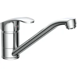 K1 Spültischarmatur Niederdruck, Chrom, küche, Wasserhahn Küche, Niederdruck Armatur Küche, Mischbatterie Küche