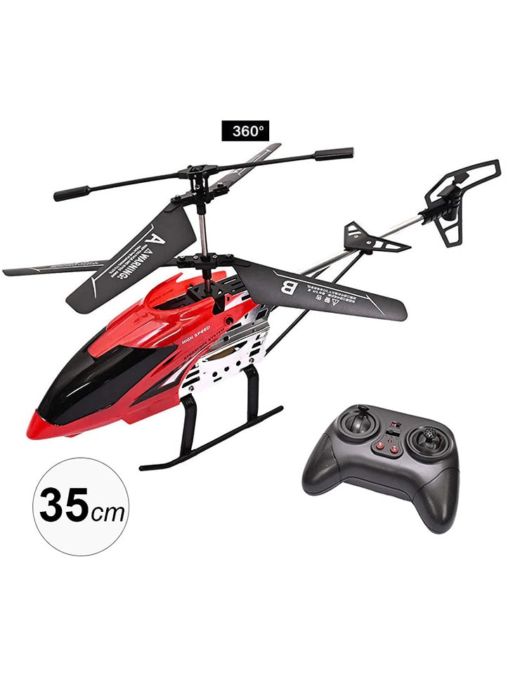 Techkidz Ferngesteuerter Hubschrauber "Falcon" in Rot - ab 6 Jahren - onesize