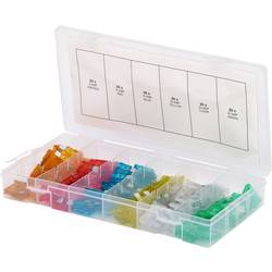 KS Tools 970.0250 970.0250 Kfz Standard Flachsicherung 5 A, 10 A, 15 A, 20 A, 25 A, 30 A 120 Teile