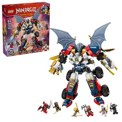 LEGO NINJAGO 4in1 Zanes Ultra-Kombi-Mech - Auto, Jet und Drache 71834