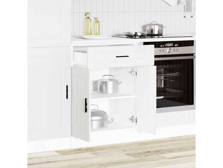Bon plan  Meuble Bas Cuisine/ Armoire de cuisine Porto - JILI HOT - blanc - Bois d'ingénierie Thome9267335