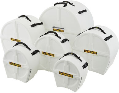 Hardcase HRockFus6 F.Lined Set White Weiß