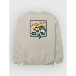 Salty Crew Striped Crew Sweater moonbeam Gr. S