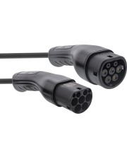 InLine EV Spiral-Autoladekabel 11kW Typ2 3-phasig 5m halogenfrei (16275S)