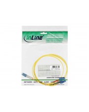 InLine Patch-Kabel LC Single-Modus M bis SC M 0.5 m Glasfaser 9/125 Mikrometer OS2 halogenfrei Gelb (88656S)