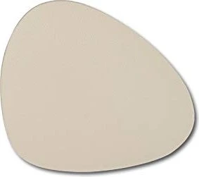 Zeller 6 Untersetzer creme 12,0 x 10,0 cm