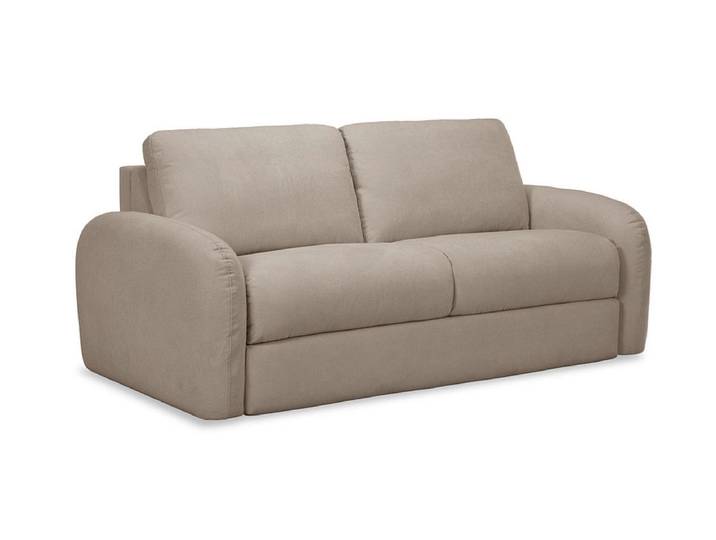 Bettsofa BOBOCHIC KENAN Stoff taupe