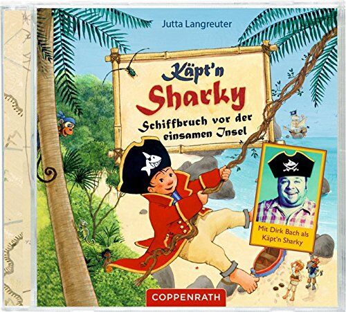 Jutta Langreuter - CD: Käpt'n Sharky - Schiffbruch vor der einsamen Insel - Preis vom 04.10.2026 03:51:26 h