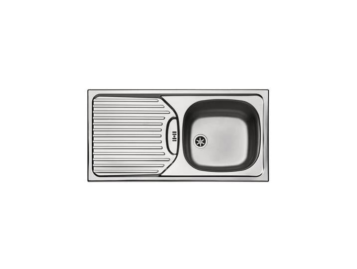 Naber Edelstahlspüle Standard S3 Edelstahl, 86/43,5 cm