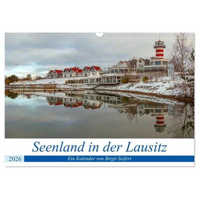 Seenland in der Lausitz (Wandkalender 2026 DIN A3 quer), CALVENDO Monatskalender