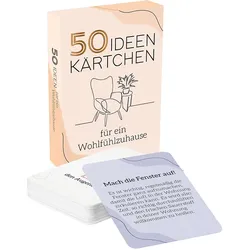 50 Ideenkärtchen für ein Wohlfühlzuhause