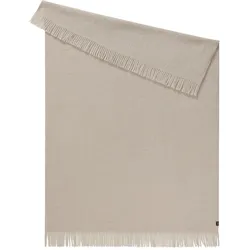 benuta Finest Decke Otis Taupe 130x180 cm - Moderner Kurzflor-Teppich für Wohnzimmer