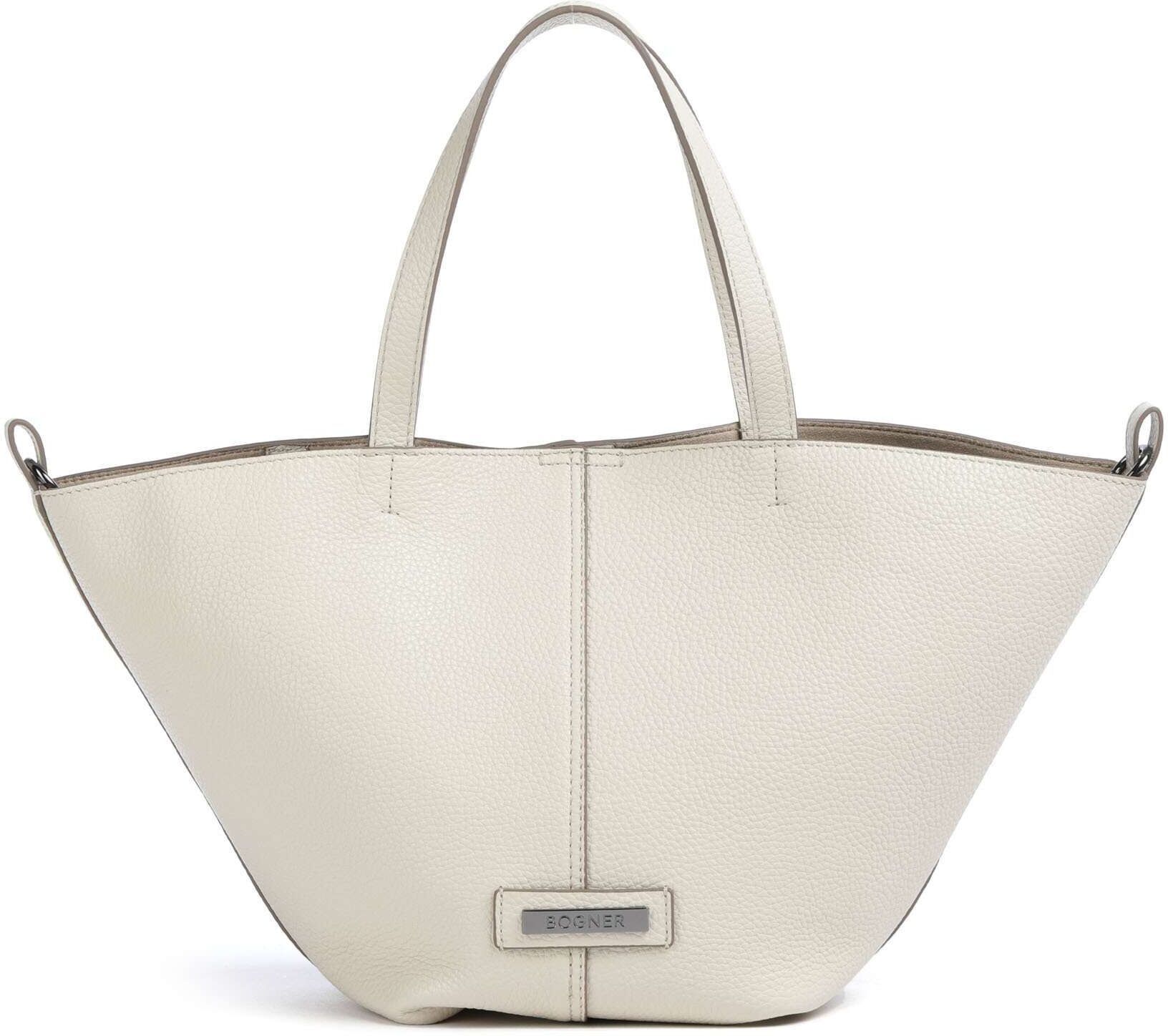Bogner Neuwies Keiko Schultertasche aus Leder, weiß