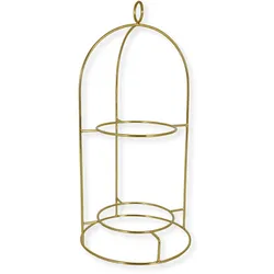 GreenGate Kuchentellerhalter, Ø 24, Höhe 47 cm, gold