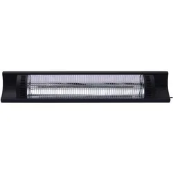 Hendi Infrarot-Heizgerät Bola 230V 2500W Wandmontage, Heizstrahler, Schwarz