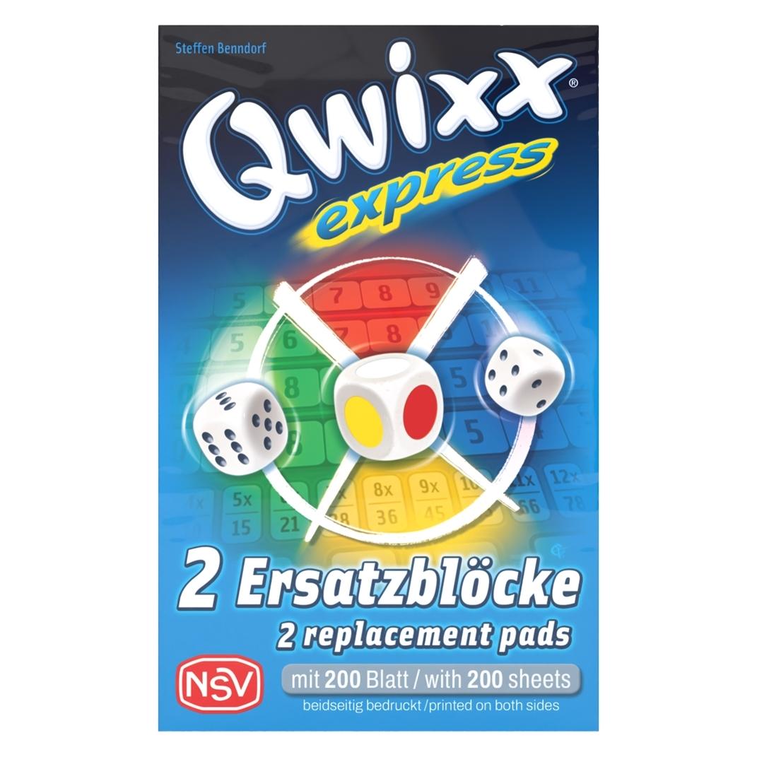Umbreit Qwixx-Express - Ersatzblöcke (Deutsch, 2 Spieler) (434623)