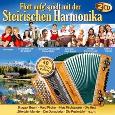 Flott Aufg'spielt Mit Der Steirischen Harmonika - , CD, 9003549526872