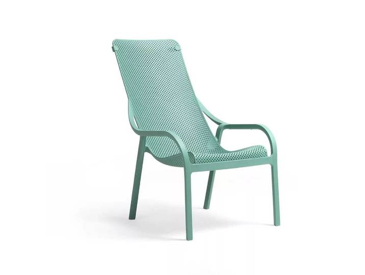 NARDI outdoor - Gartensessel Net Lounge salice, One Size, Blau