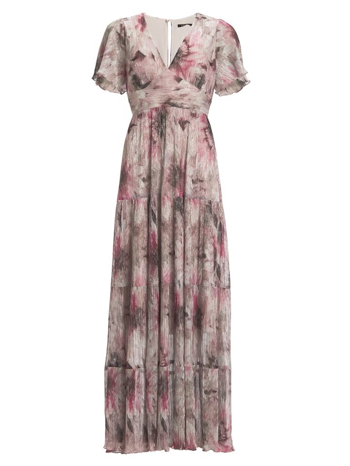 SWING Kleid in Rosa/ Bunt - 42