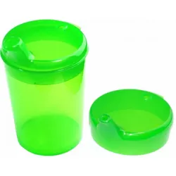 Medi-Inn Schnabelbecher Set 1 Unterteil + 2 Deckel 250 ml grün