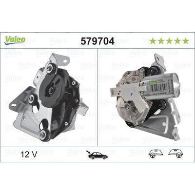 VALEO Wischermotor ORIGINAL TEIL 579704 hinten für Peugeot