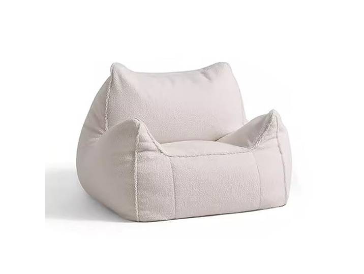 Sofa-Sessel Einzelnes kleines Sofa, Zuhause, Wohnzimmer, kann auf dem Balkon schlafen und liegen, Einzelstuhl, einfaches Samt-Lazy-Sofa, Freizeitsofa