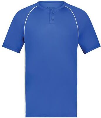 Augusta Sportswear A1560 Athletic Limit Jersey T-Shirt in Royal/White size XL   Polyester 1560