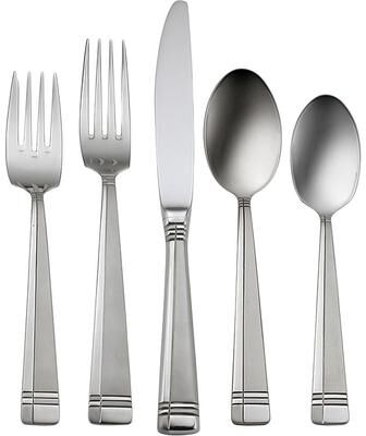 Oneida Amsterdam 45 Piece Everyday Flatware Set, Service For 8