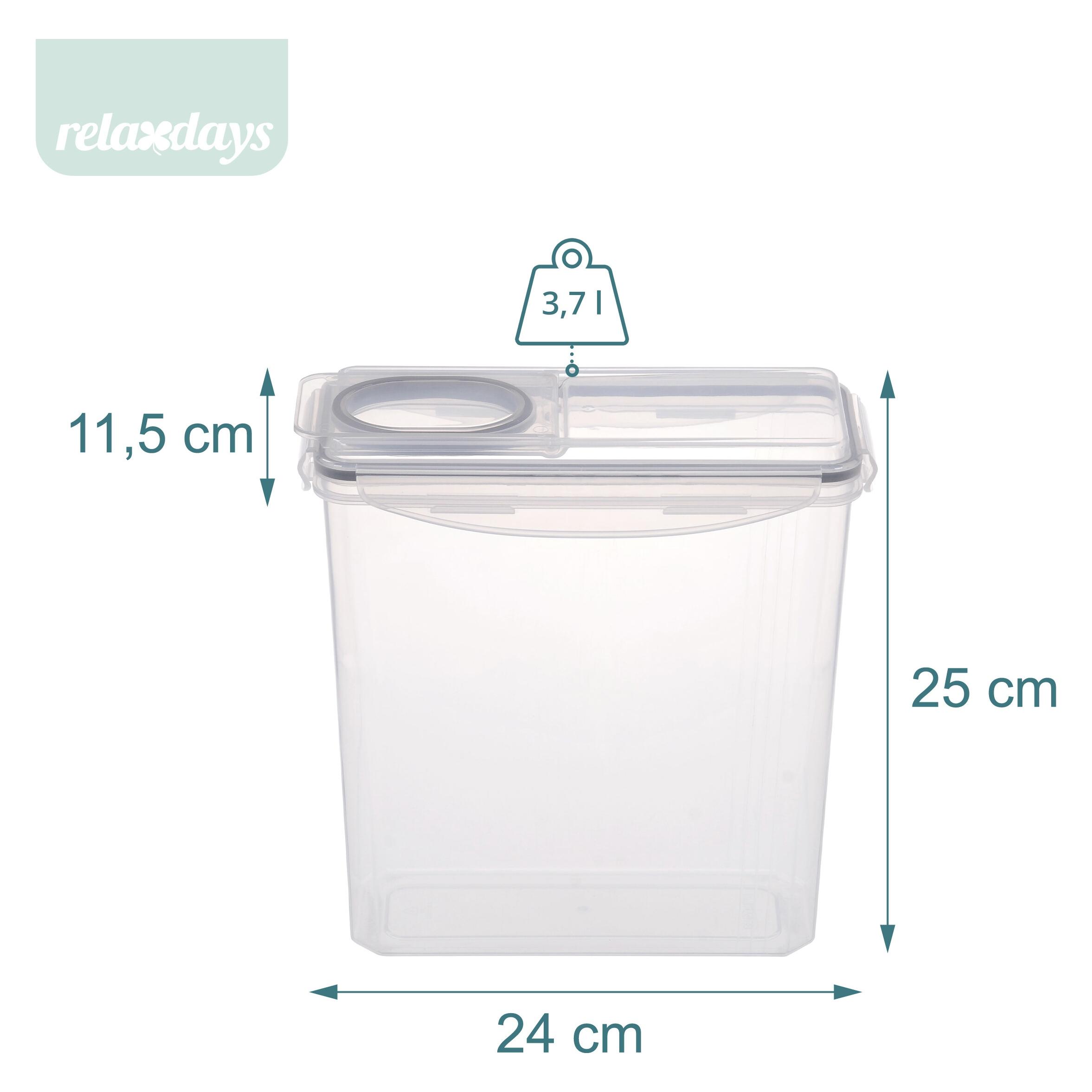Relaxdays Vorratsdosen-Set (3.70 l) (4052025819026)