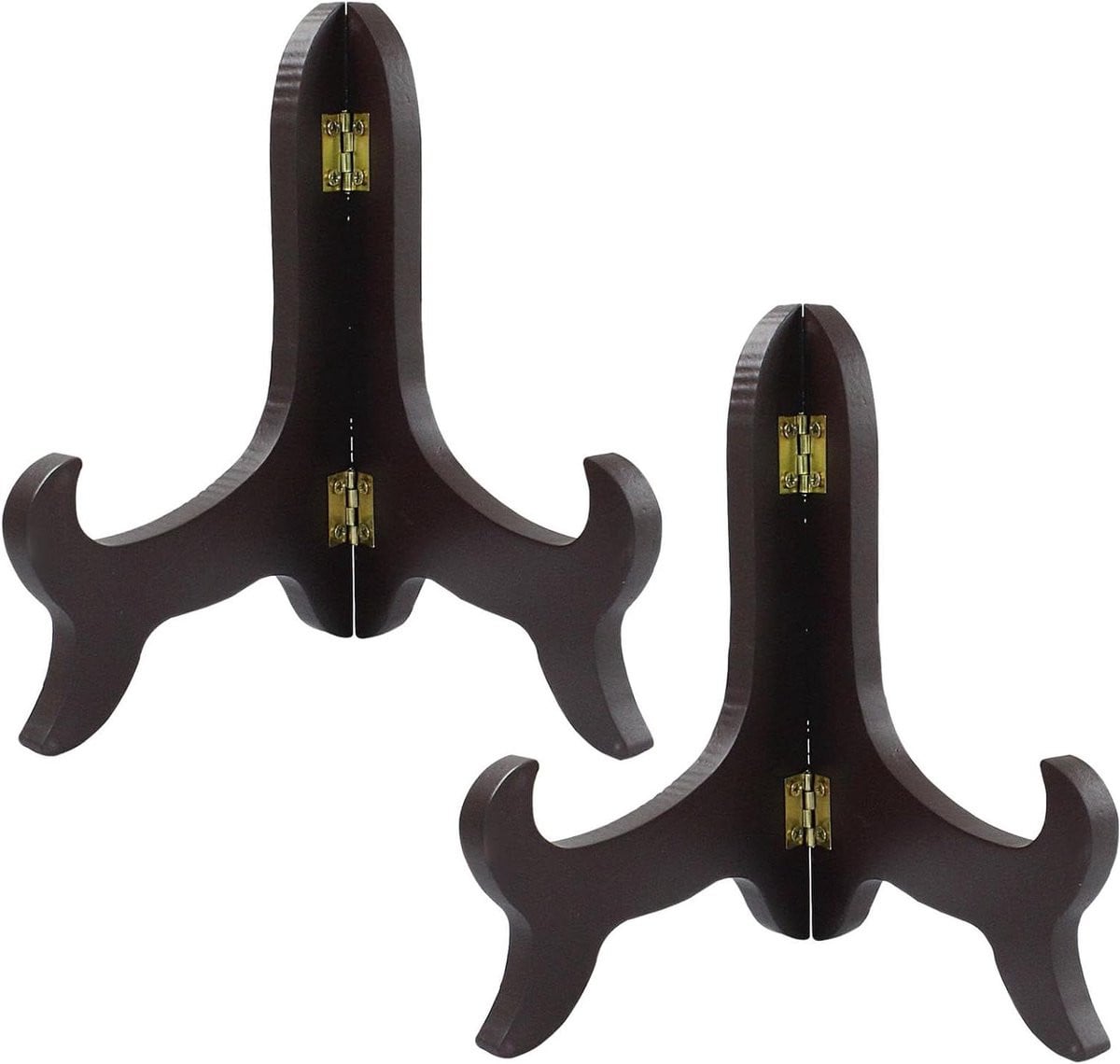 Ezel Plaat Houder Display Standaard Bruin - 15.2 cm