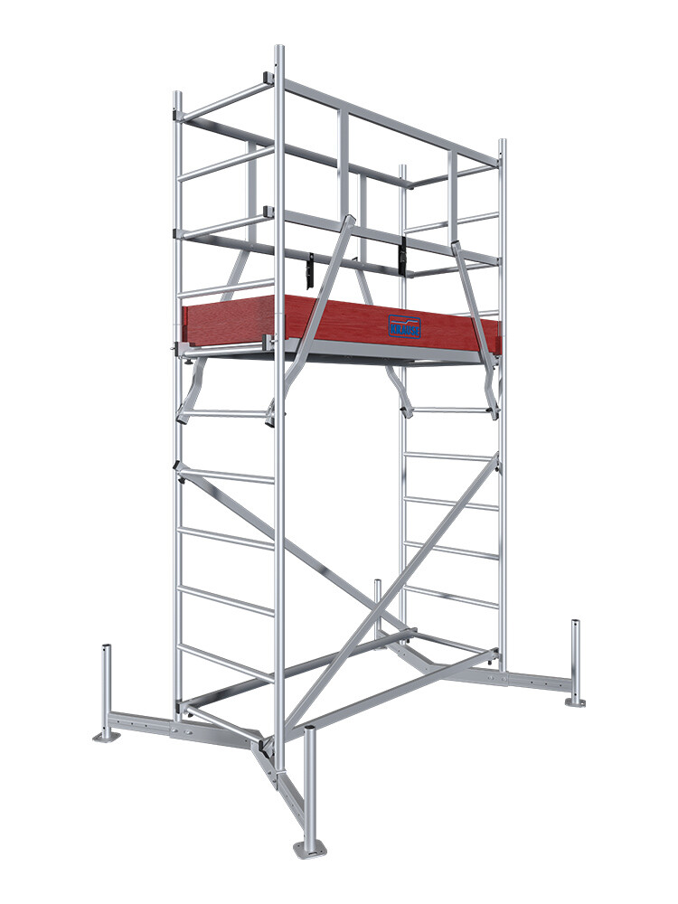 KRAUSE ClimTec Gerüst 4,00 m AH | Neue Norm DIN EN 1004-1 - Art-Nr: 710383