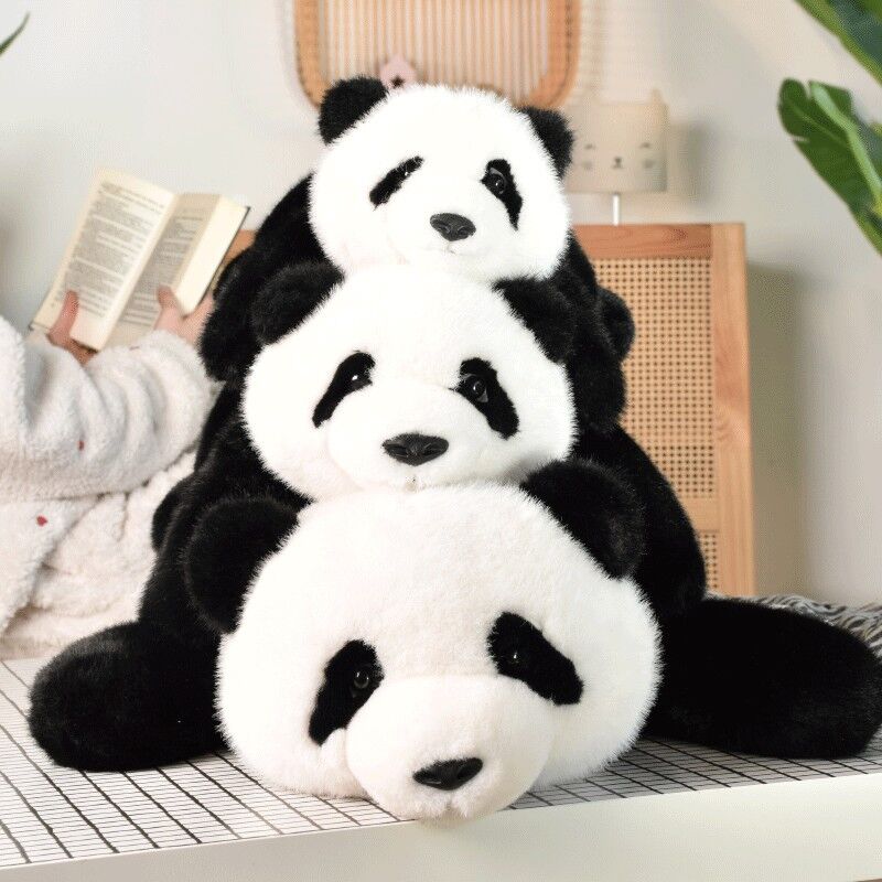 Peluche Panda Bao 55 cm : Dans la Forêt tropicale - Histoire d'Ours