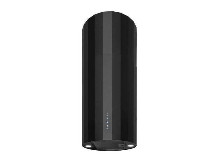 GURARI Inselhaube GCH P 891 BL Diamond, Dunstabzugshaube Inselhaube 40 cm, 850 m³/h Serie Diamond Inselhaube 40 cm Schwarz 850 m³/h BLDC-Technologie Leise 36 dB