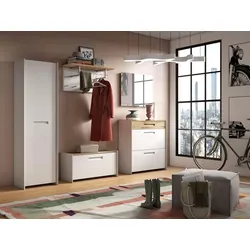 Arredokit Garderobenkombination Casaroma Lack Beige Sand