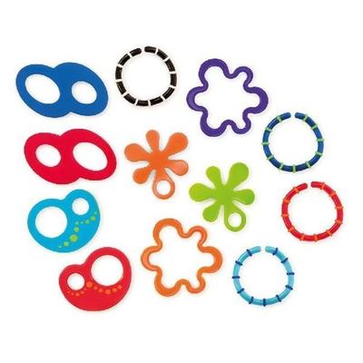 Oball 12 Linky Loops - Kinderwagenkette, 12 Verbindungsglieder